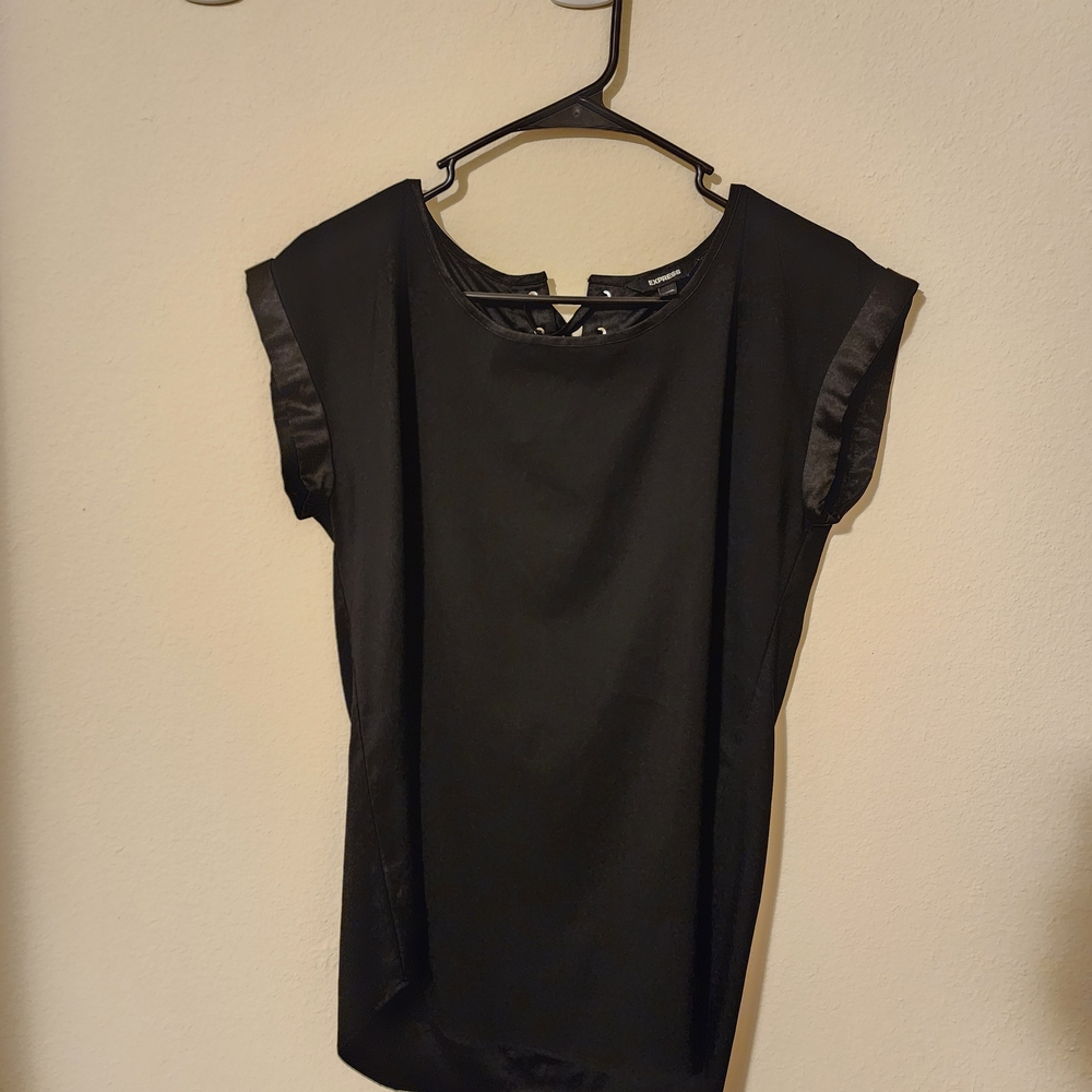 Express Black Blouse